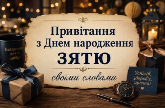 Привітання з Днем народження зятю своїми словами картинка