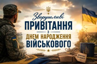 Зворушливі привітання з Днем народження військового