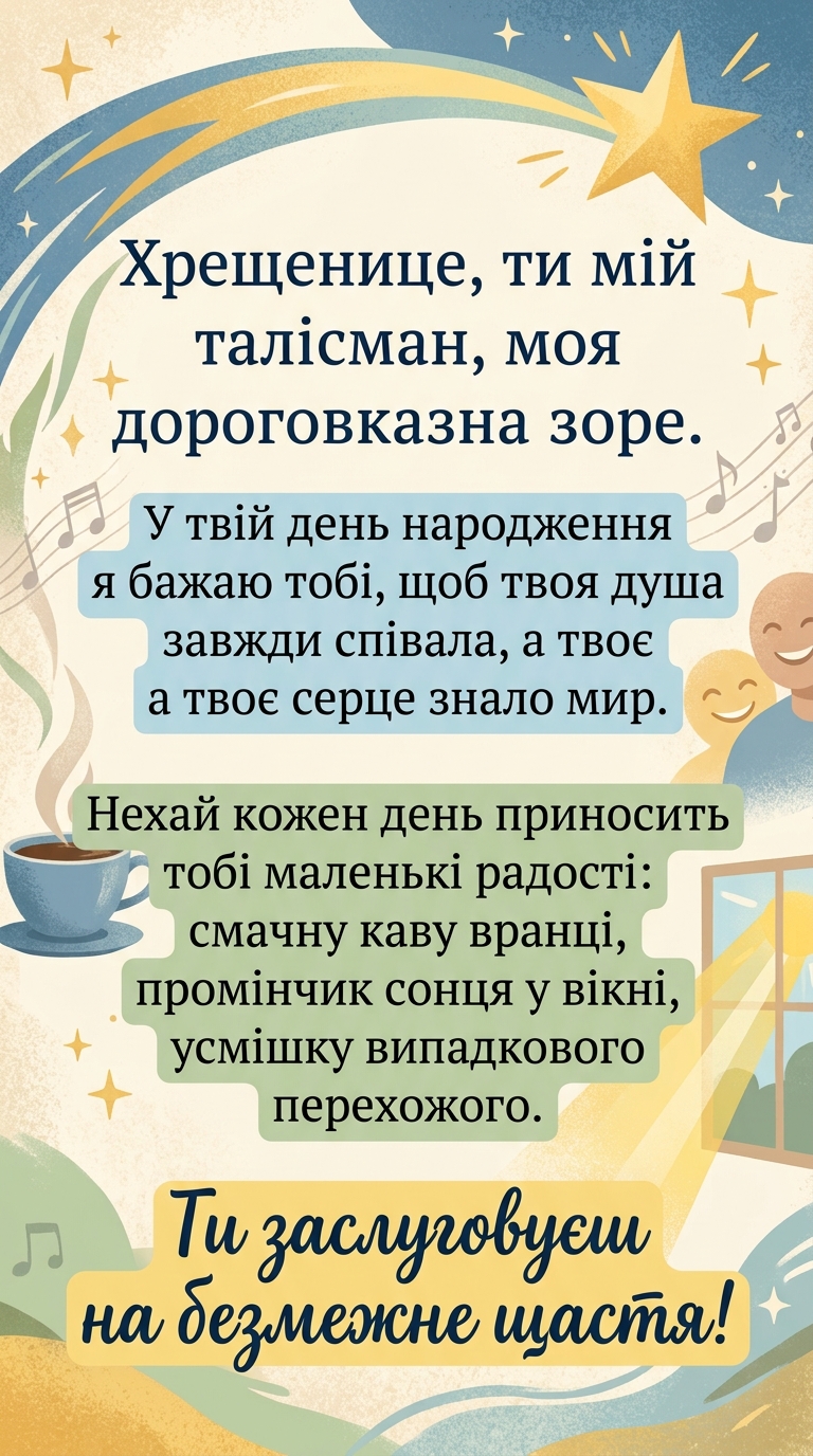 чому важливо привітати хрещену маму особисто