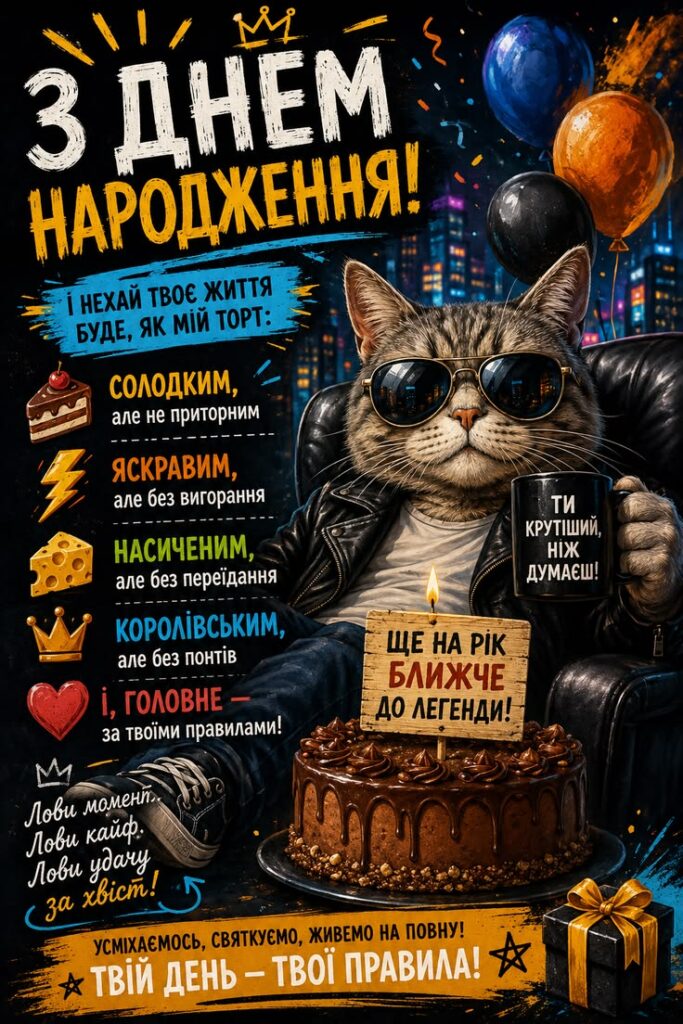 Короткі привітання з Днем народження сину картинка 4