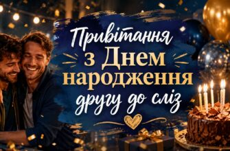 Привітання з Днем народження другу до сліз