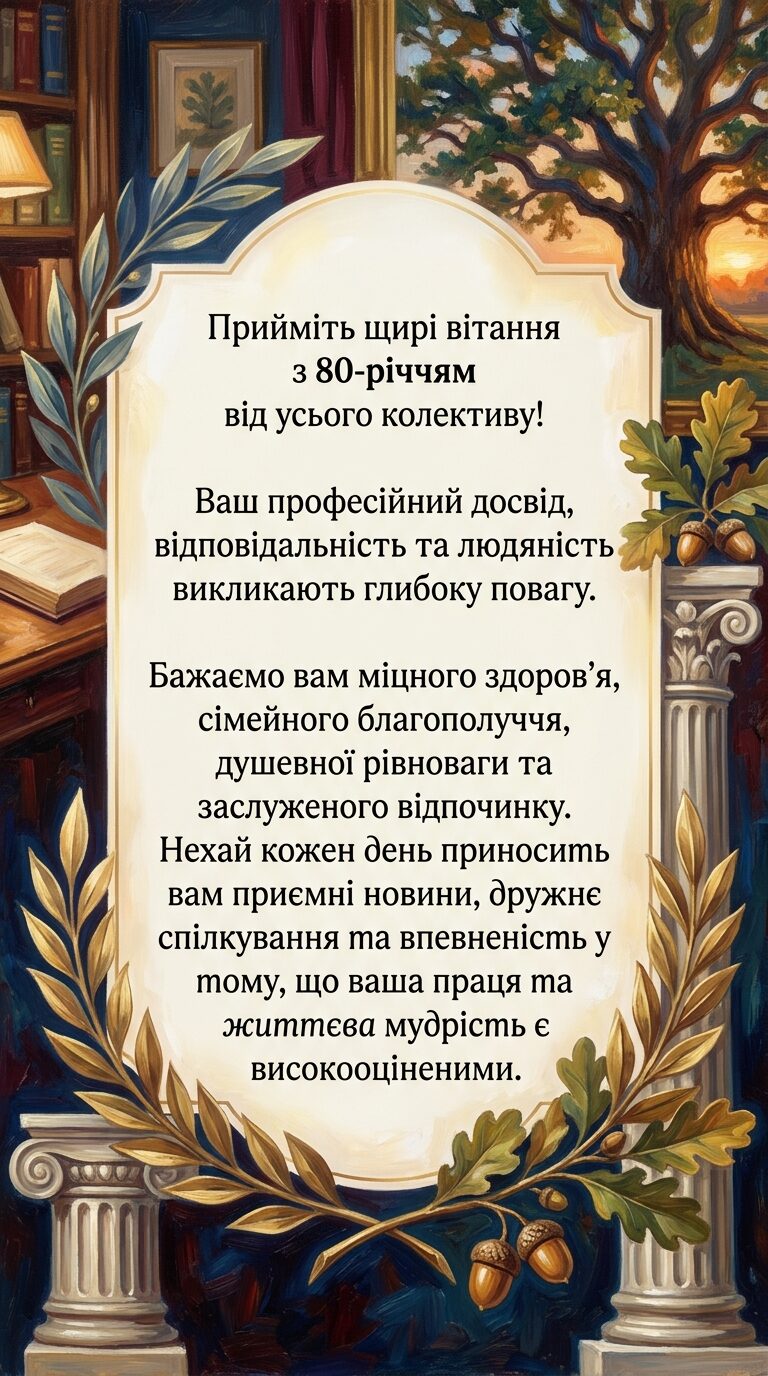 Офіційні та дружні слова від колективу - картинка