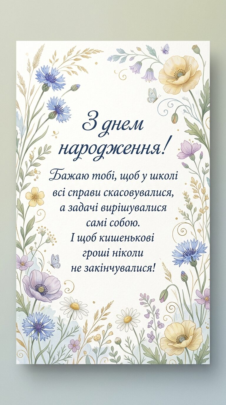 Прикольні привітання з Днем народження хлопчику - картинка