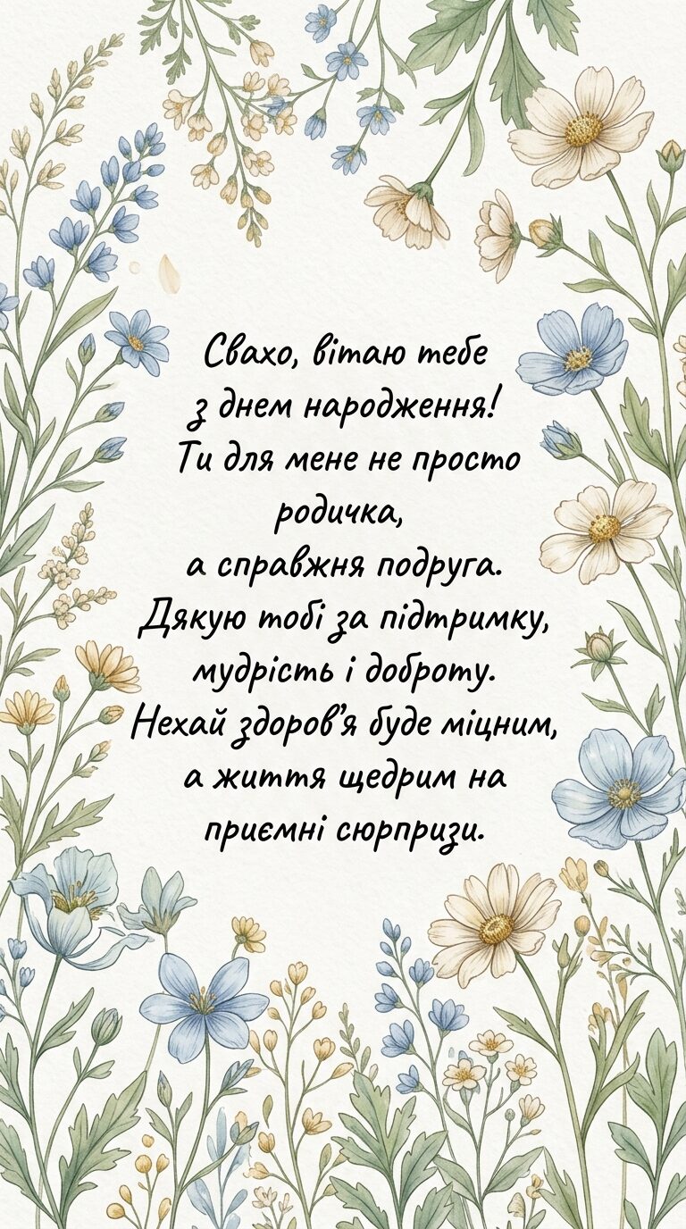 Щирі привітання для свата своїми словами - картинка