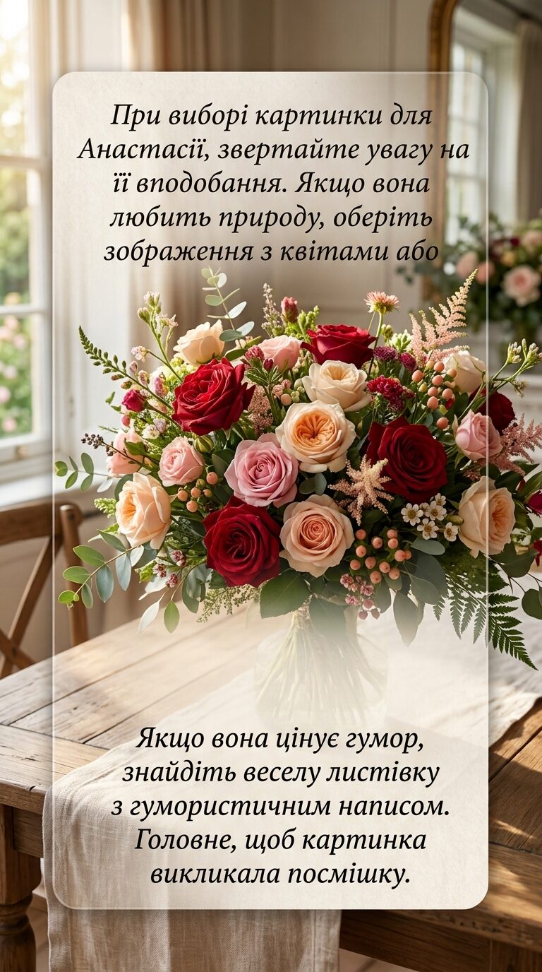 З днем народження Анастасія картинки: як обрати ідеальну листівку - картинка