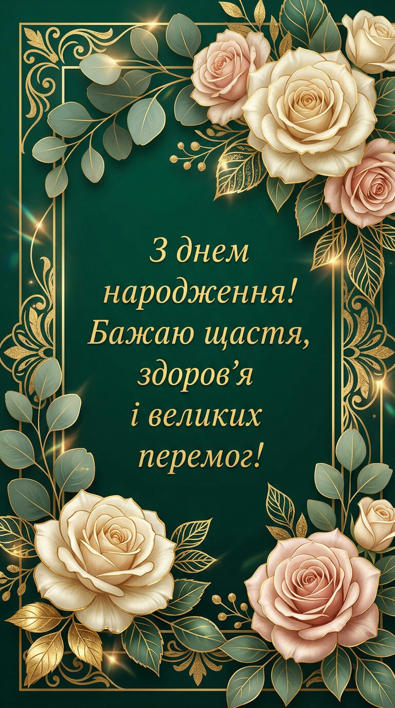 Короткі привітання з днем народження начальника - картинка